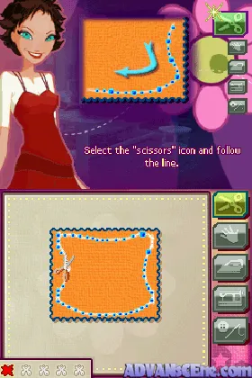 My Fashion Studio (USA) (En,Fr,Es) screen shot game playing